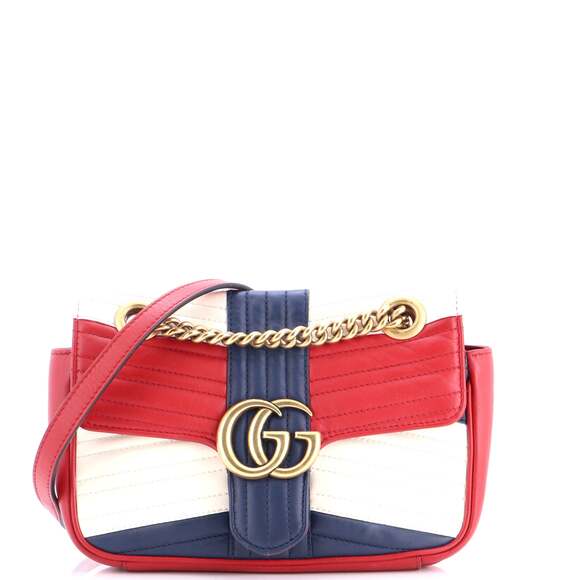 Gucci Gg Marmont Flap Bag Matelasse #242154G79B